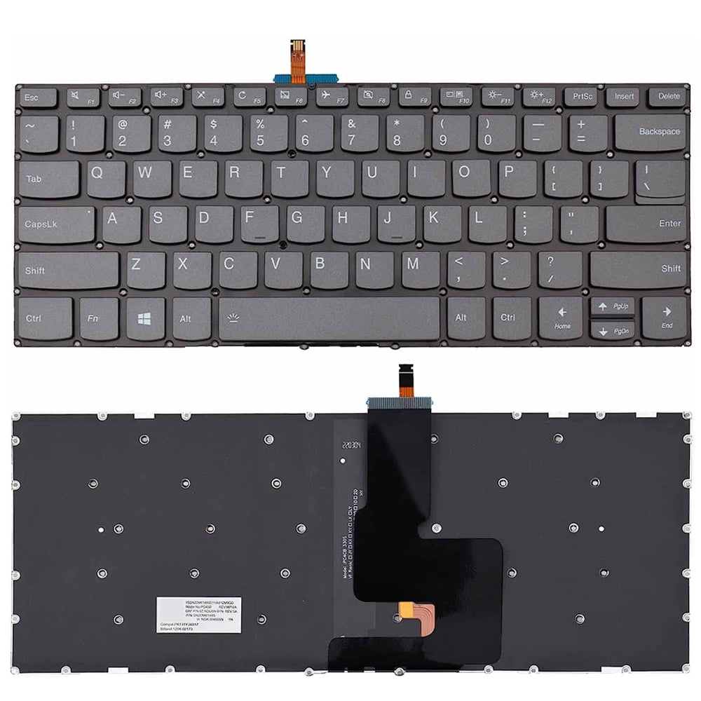 For Lenovo Yoga Flex 5-1470 / Flex 5-1570 US Version Backlight Lap Keyboard