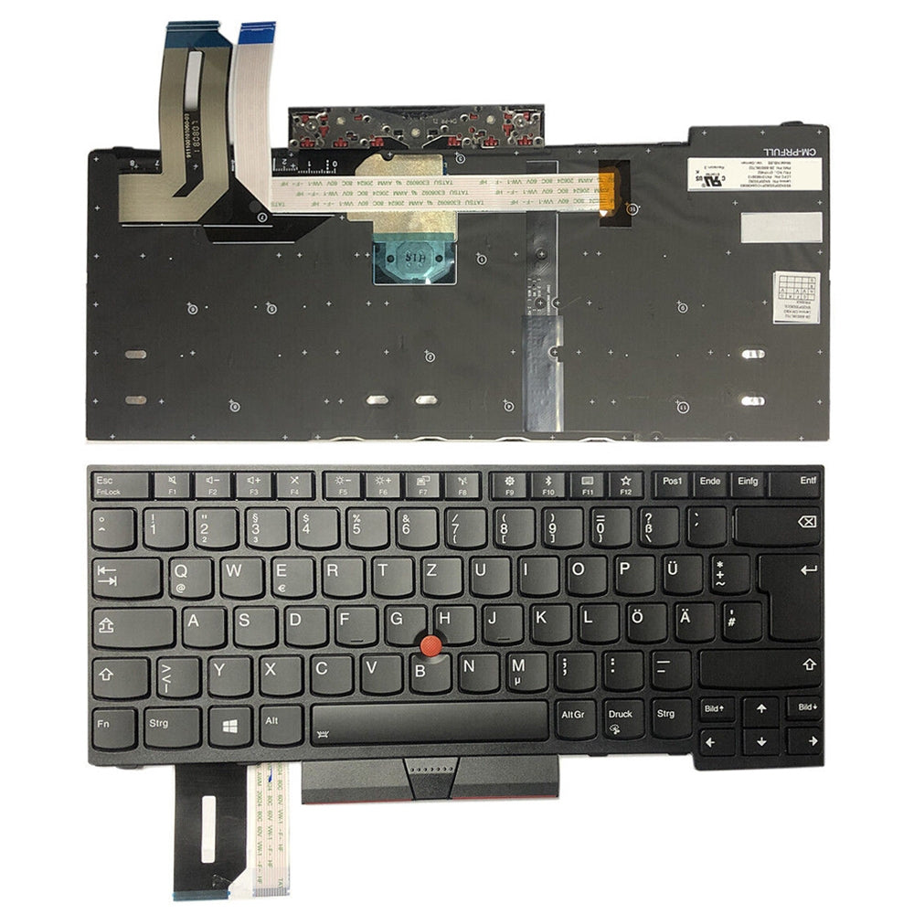 For Lenovo Thinkpad E480 E485 T480s L480 German Version Lap Keyboard