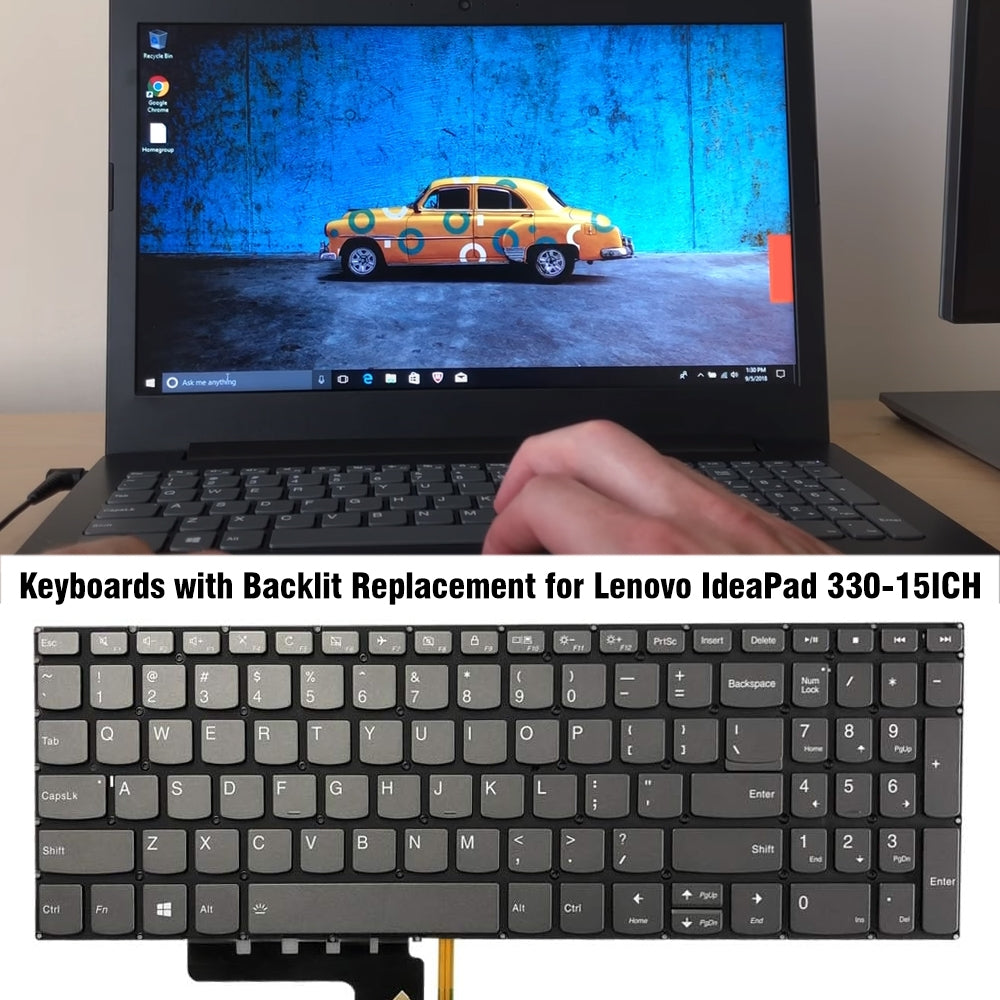 For Lenovo IdeaPad 330-15ICH 330-15ICN US Version Backlight Lap Keyboard
