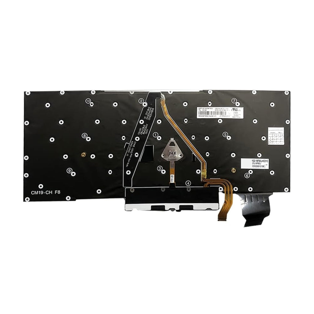 For Lenovo X1C 2019 US Version Backlight Lap Keyboard