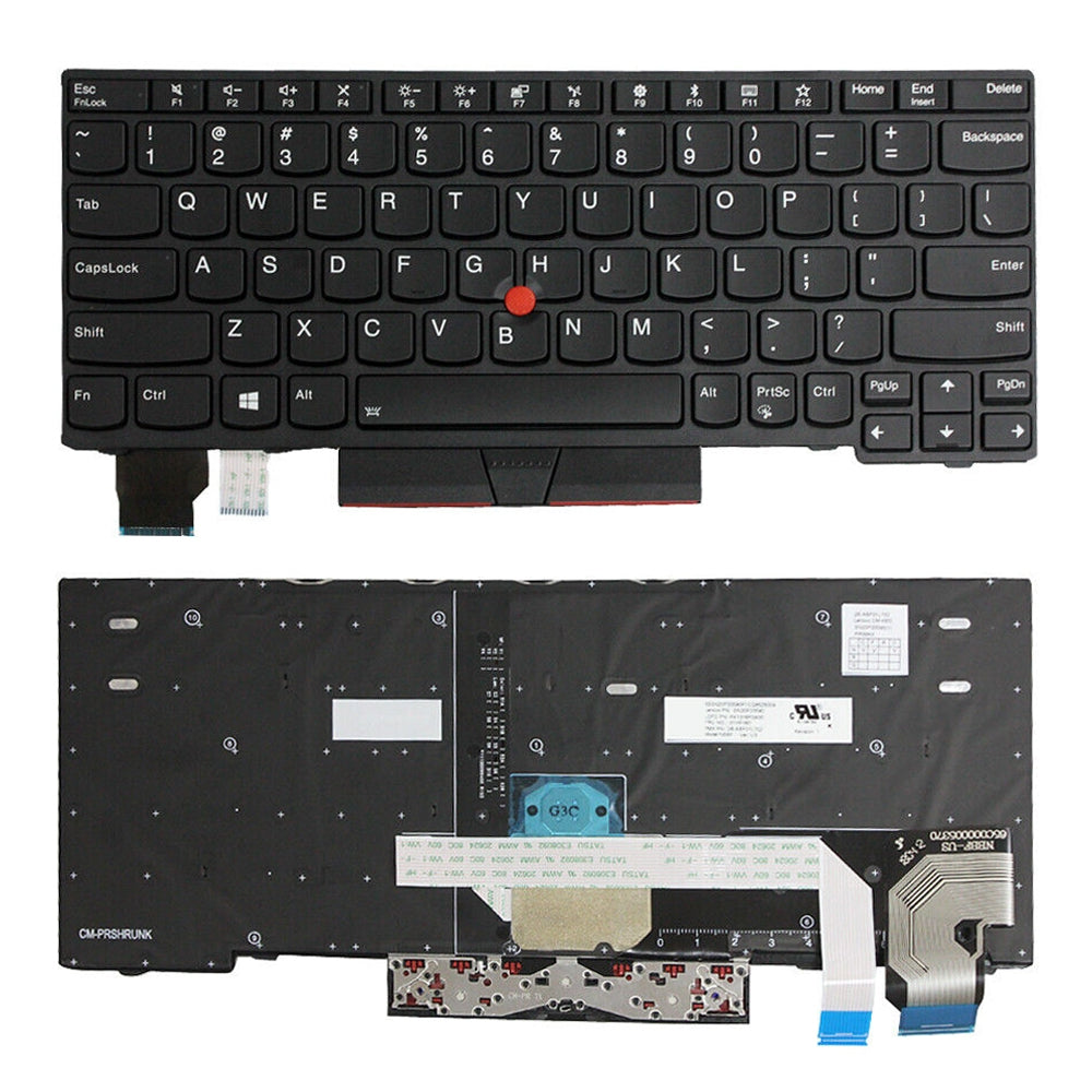 For Lenovo Thinkpad X280 20KF / Yoga 20R5 US Version Backlight Lap Keyboard
