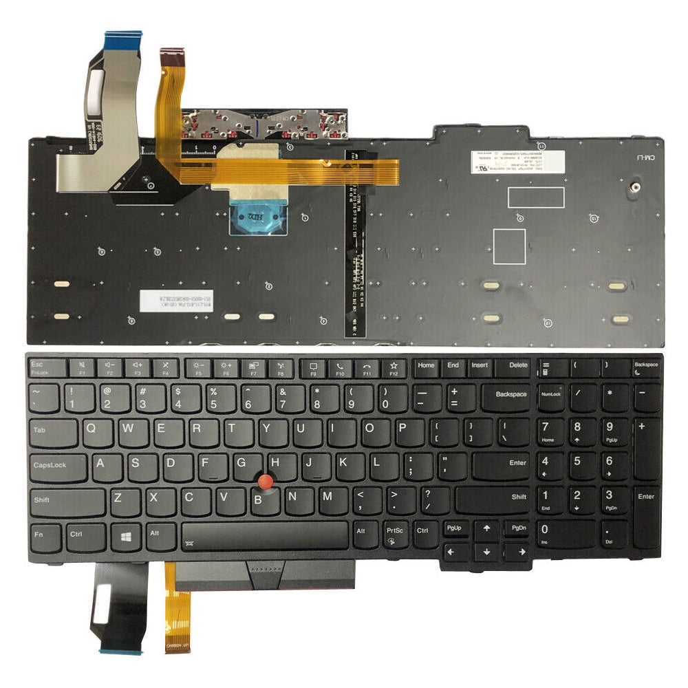 For Lenovo Thinkpad E580 E585 L580 E590 US Version Backlight Lap Keyboard