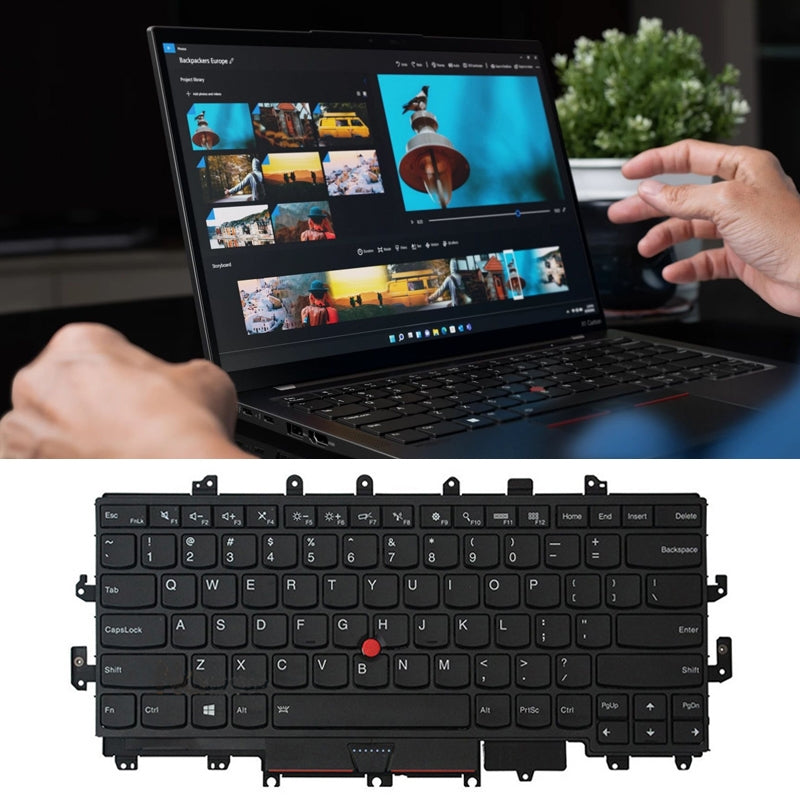 For Lenovo IBM ThinkPad X1 / Yoga X1C 4th US Version Backlight Lap Keyboard
