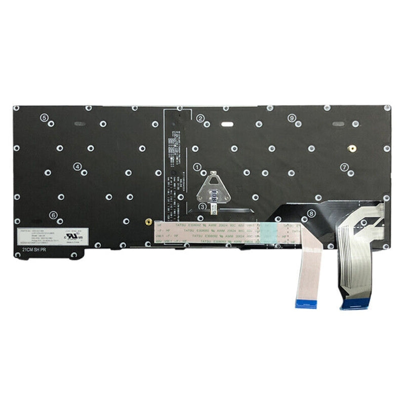 For Lenovo ThinkPad X13 Gen 2 US Version Backlight Lap Keyboard