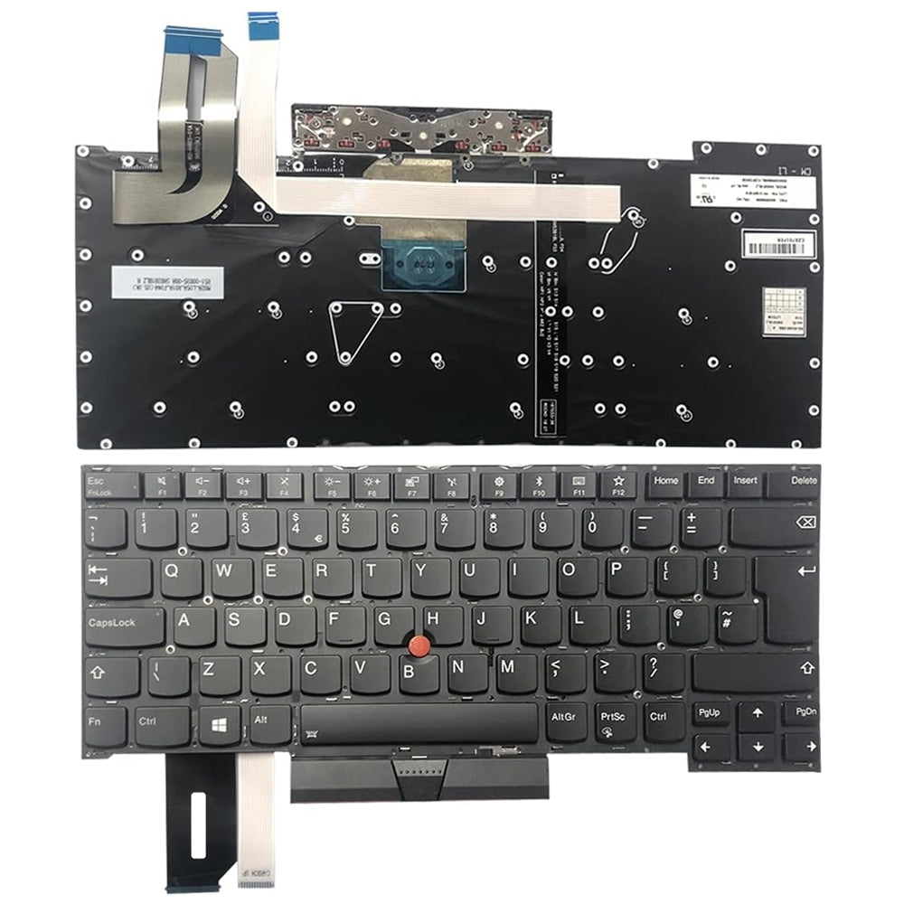 For Lenovo Thinkpad T490S 20NX 20NY UK Version Lap Keyboard