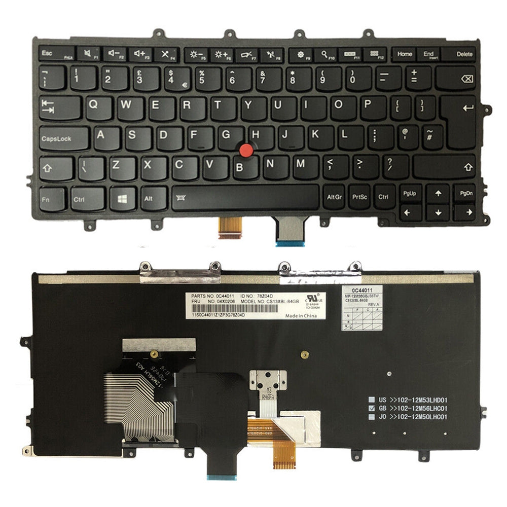 For Lenovo ThinkPad X240 X250 20AL 20AM UK Version Backlight Lap Keyboard