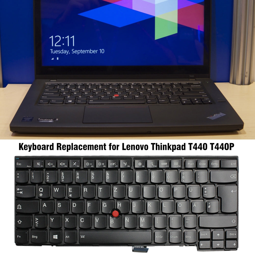 For Lenovo ThinkPad T440 T440P T440S German Version White Back Backlight Lap Keyboard
