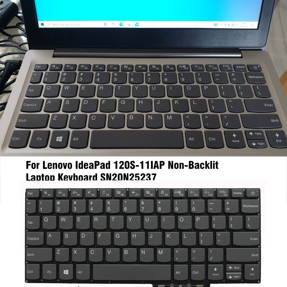For Lenovo IdeaPad 120S-11IAP Lap Without Backlight Keyboard
