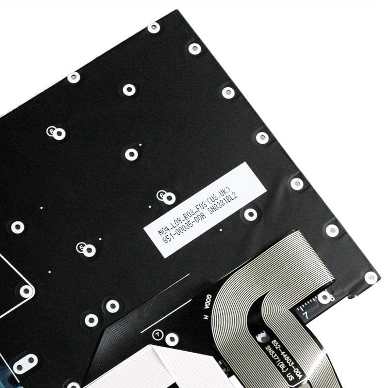 For Lenovo ThinkPad P1 X1 Extreme X1 English Enter Key Backlight Lap Keyboard