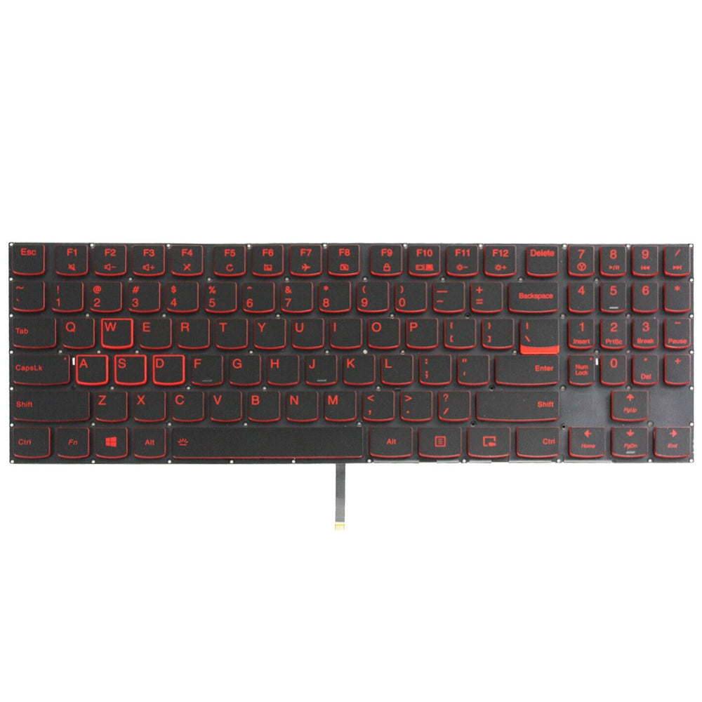 For Lenovo Y520 US Version Backlight Lap Keyboard Red Word