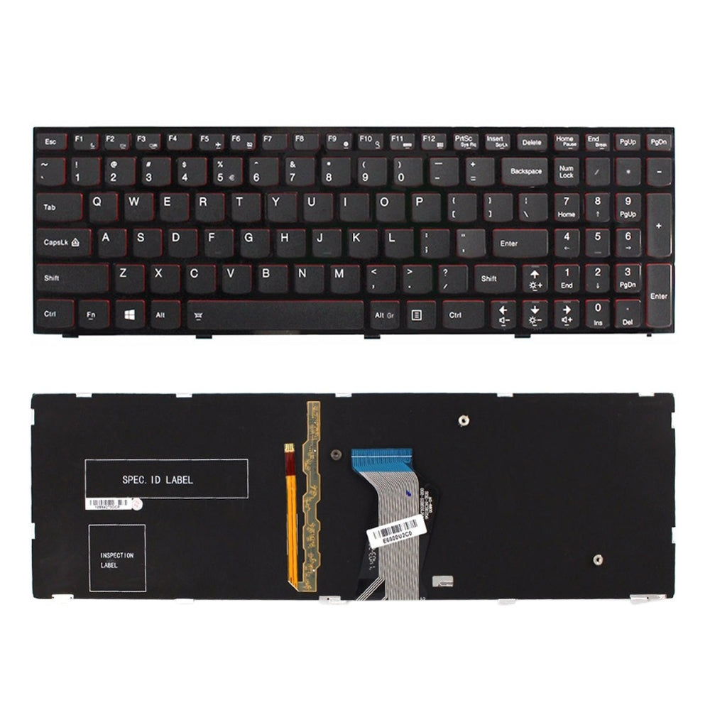 For Lenovo IBM Y500 / Y500N / Y510P / Y590 US Version Backlight Lap Keyboard with Frame