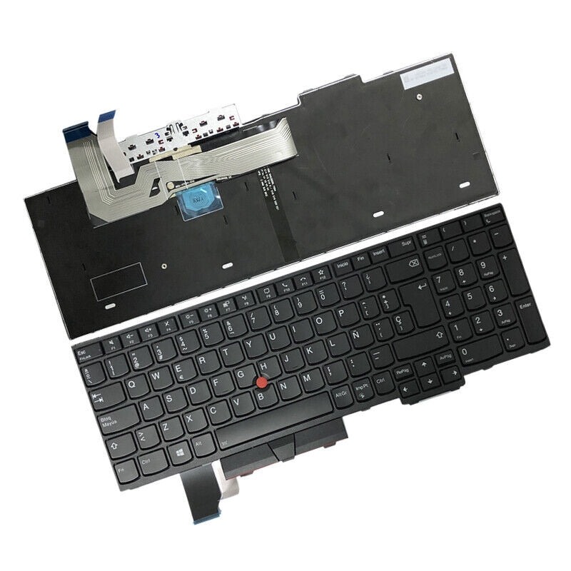 For Lenovo ThinkPad E580 / L580 / E585 Spanish Version Backlight Lap Keyboard