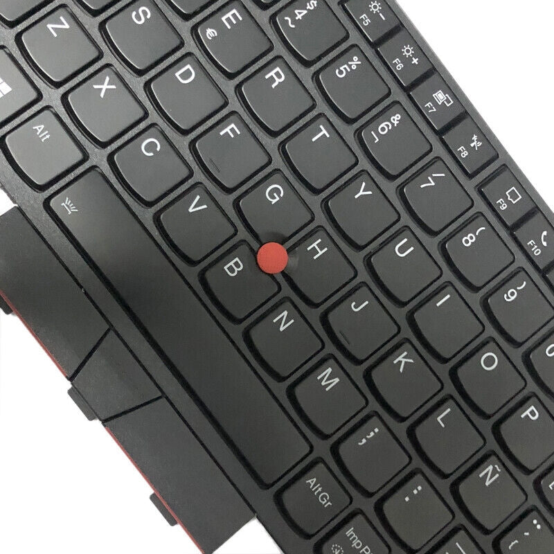 For Lenovo ThinkPad E580 / L580 / E585 Spanish Version Backlight Lap Keyboard