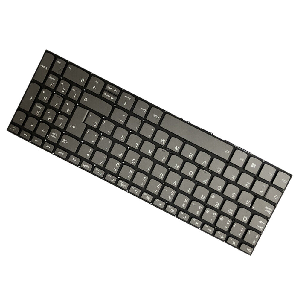 For Lenovo IdeaPad 320-15ABR / 320-15AST Spanish Version Backlight Lap Keyboard with Power Button & Enter Key