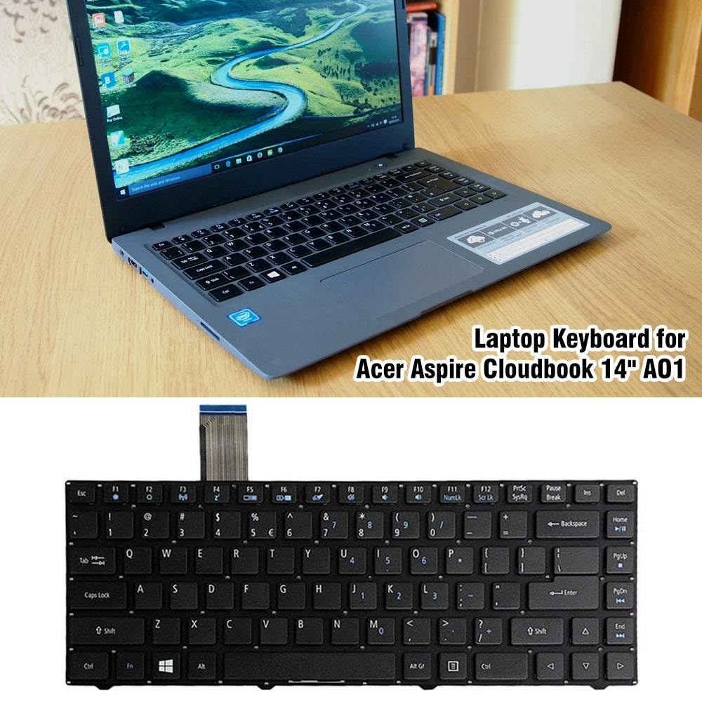For Acer Aspire Cloudbook 14 A01 US Version Lap Keyboard