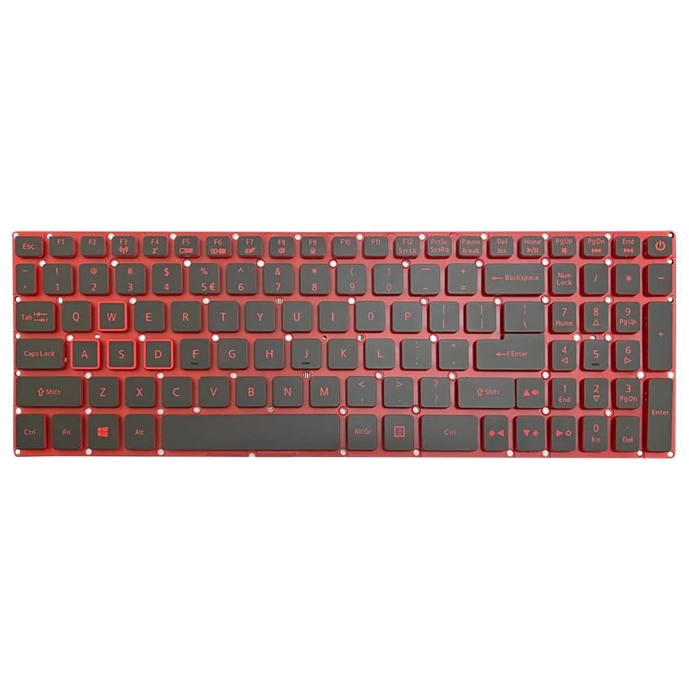 For Acer Nitro 5 AN515-41 US Version Red Backlight Lap Keyboard