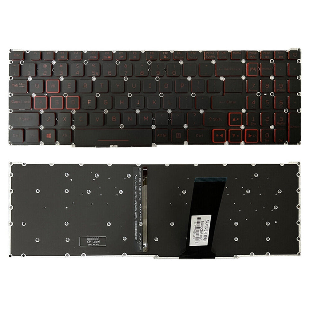 For Acer Nitro 5 AN515-43 US Version Red Backlight Lap Keyboard