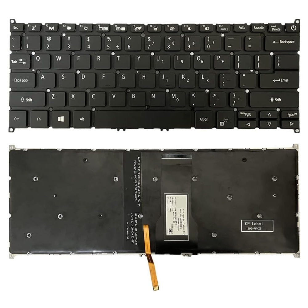 For Acer Swift 3 SF314-54 US Version Backlight Lap Keyboard