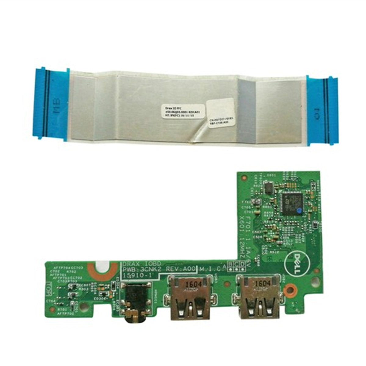 For Dell 17R N7010 USB Power Board