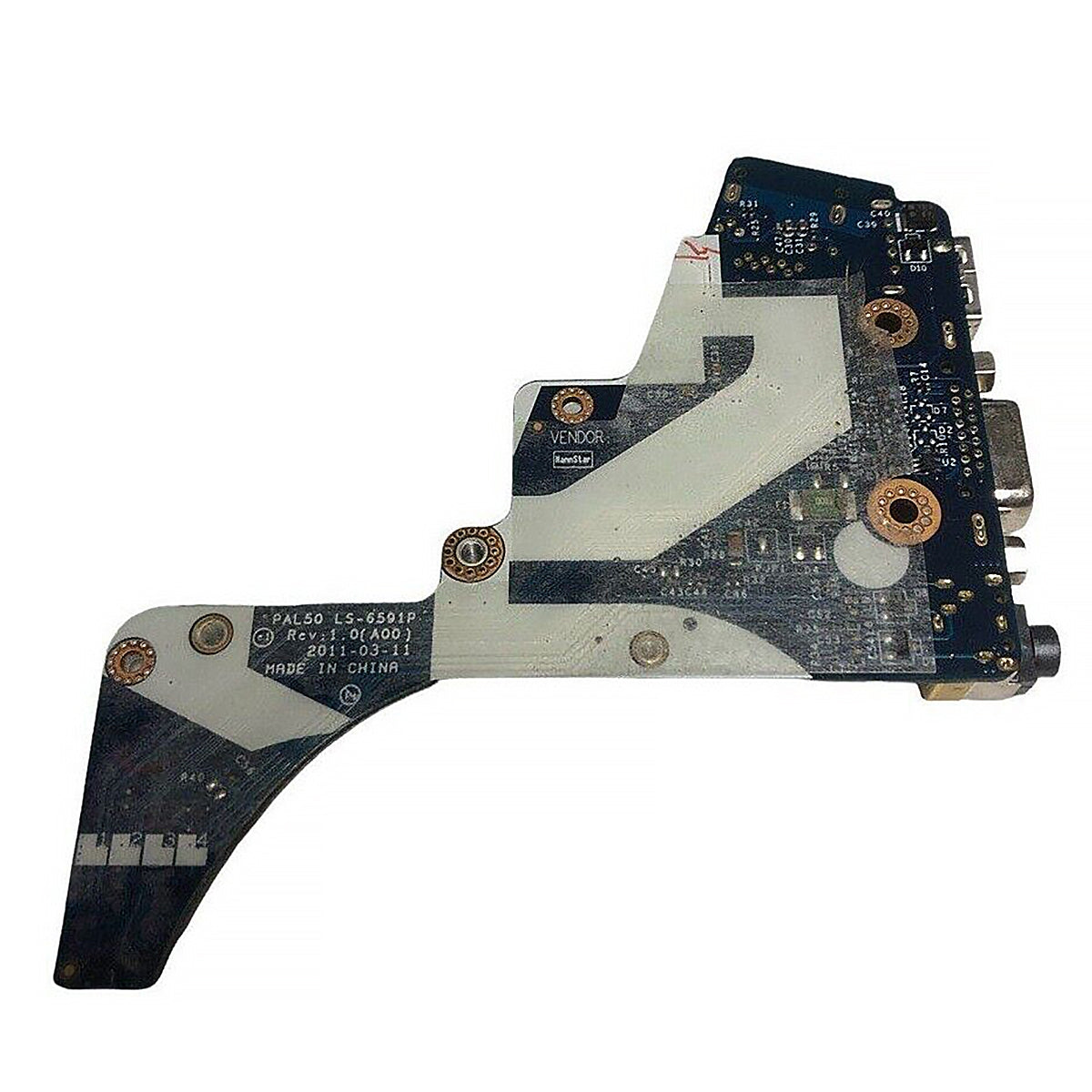 For Dell E6420 LS-6591P VGA Adapter Board