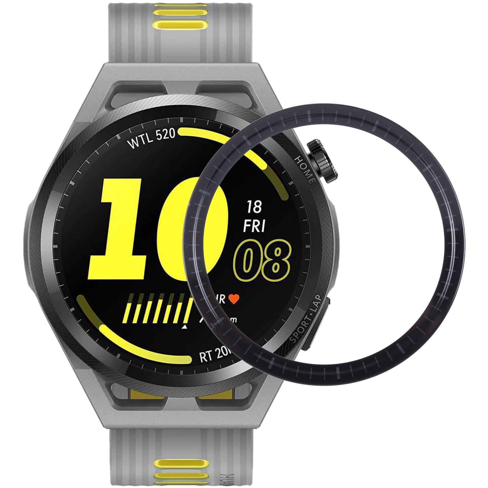For Huawei Watch GT Runner Front Screen Outer Glass Lens