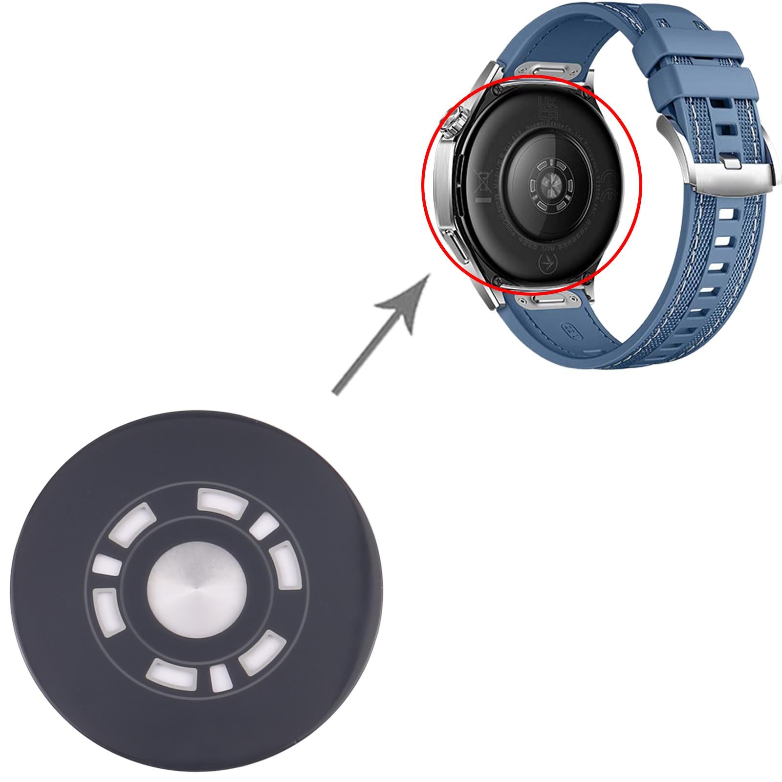 For Huawei Watch GT 5 46mm Heart-rate Sensor Glass Lens Cover