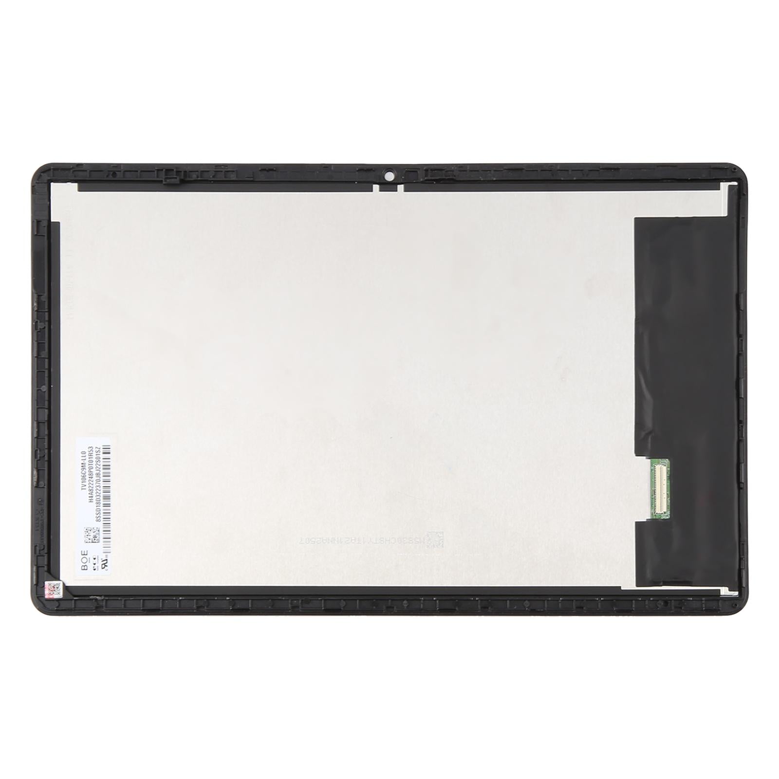 For Lenovo Tab M10 Plus 3rd Gen TB125FU LCD Screen Digitizer Full Assembly with Frame