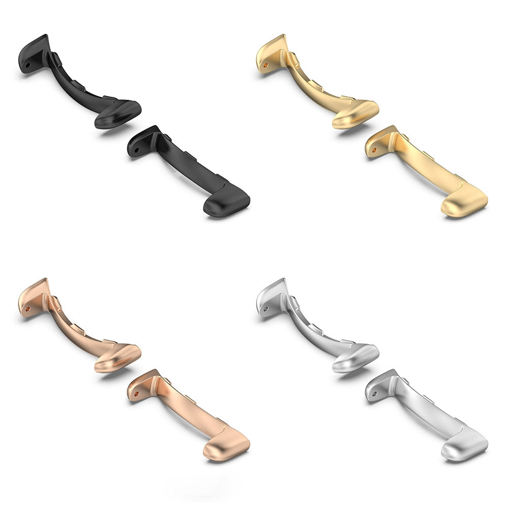 For Google Pixel Watch 2 1 Pair Stainless Steel Metal Watch Band Connector Gold