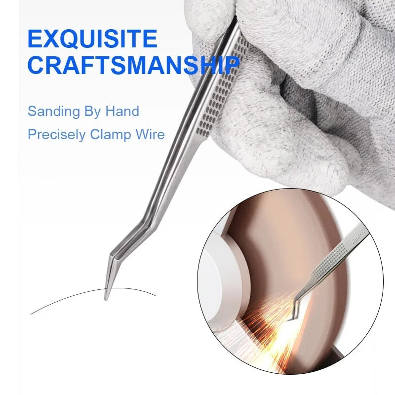 Aax-17 Non-Magnetic Stainless Steel Tweezer