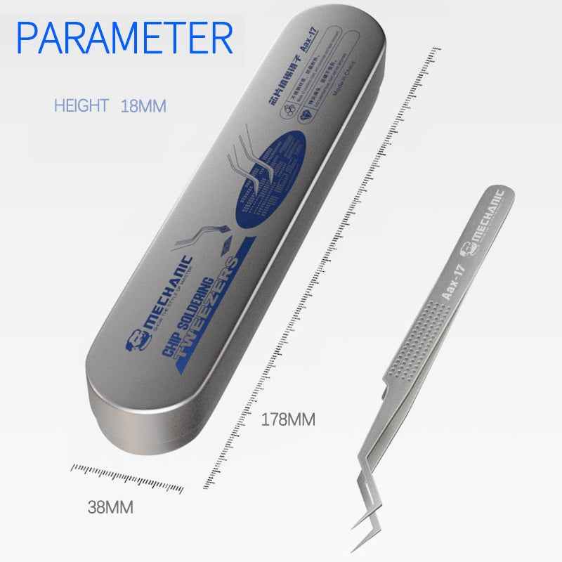 Aax-17 Non-Magnetic Stainless Steel Tweezer