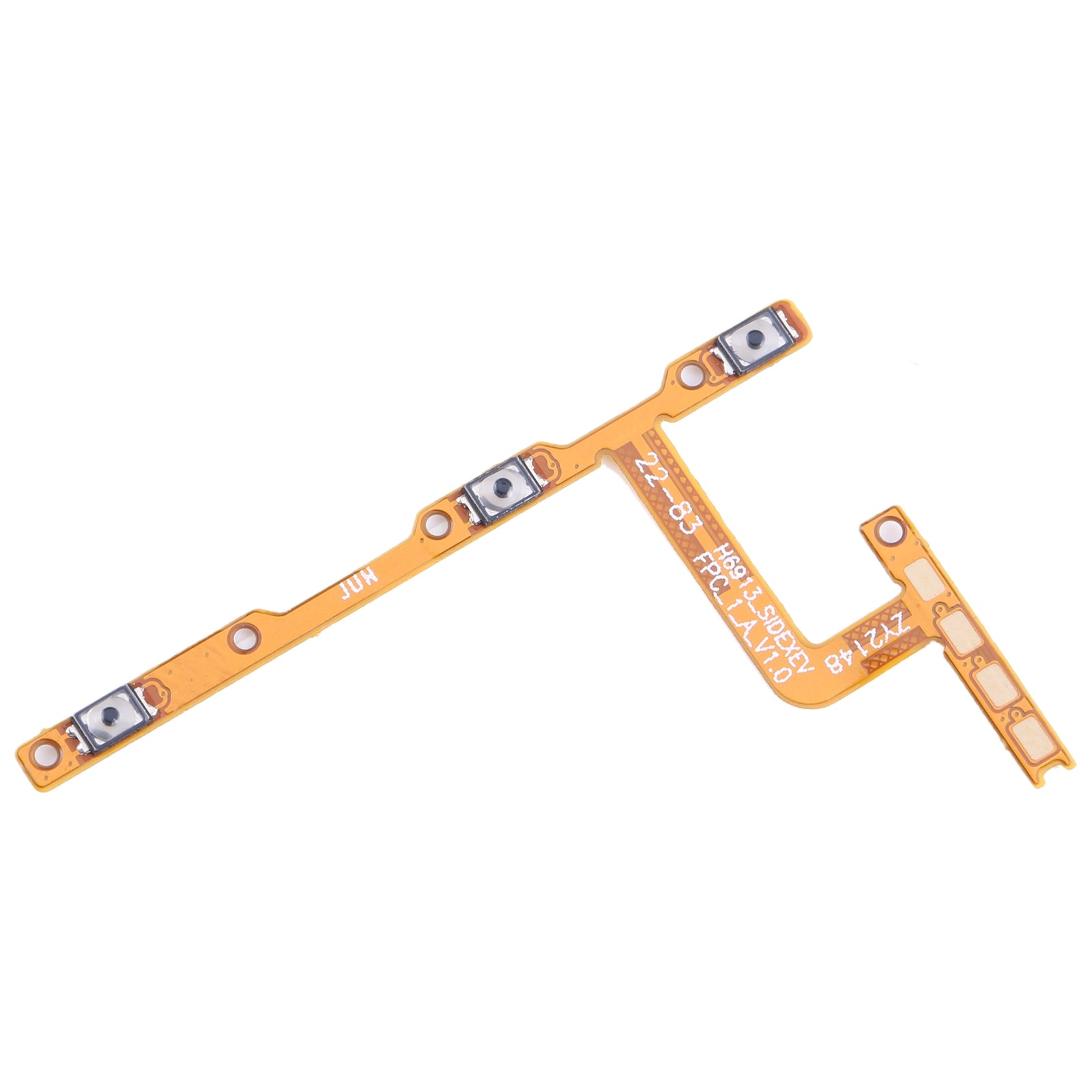 For Infinix  11 X662 OEM Power Button & Volume Button Flex Cable