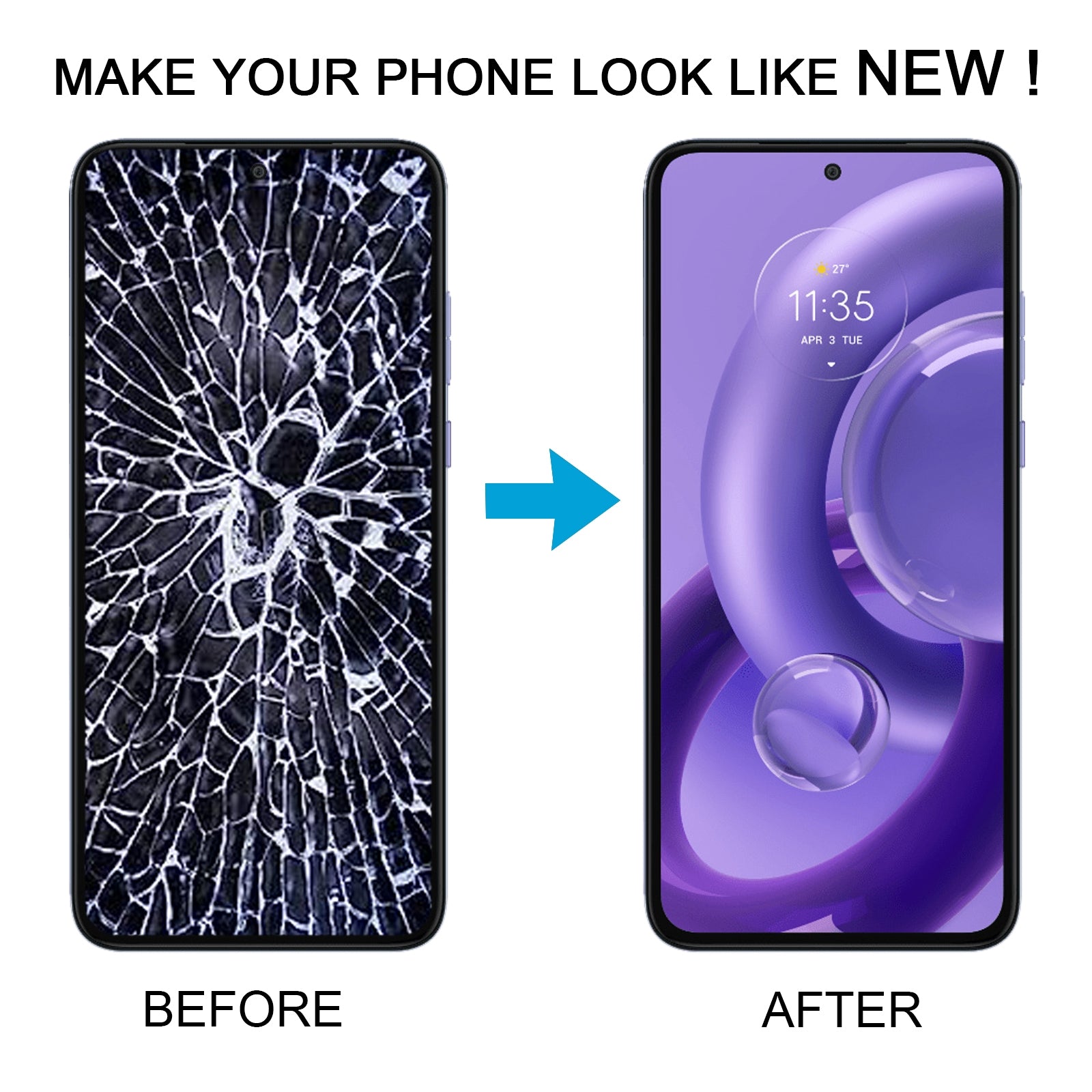 For Motorola Edge 30  Neo LCD Screen with Digitizer Full Assembly