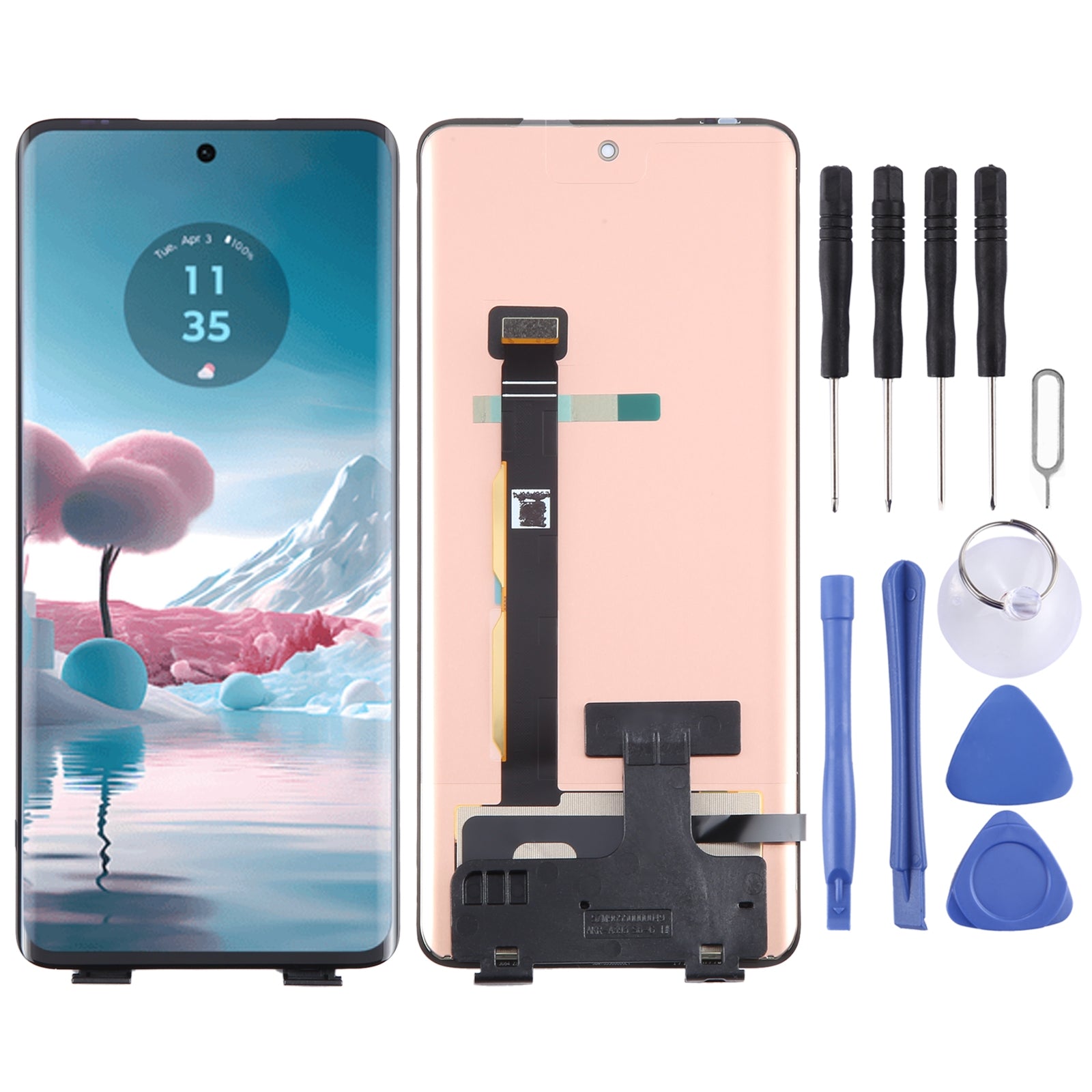 For Motorola Edge  40 Neo LCD Screen with Digitizer Full Assembly