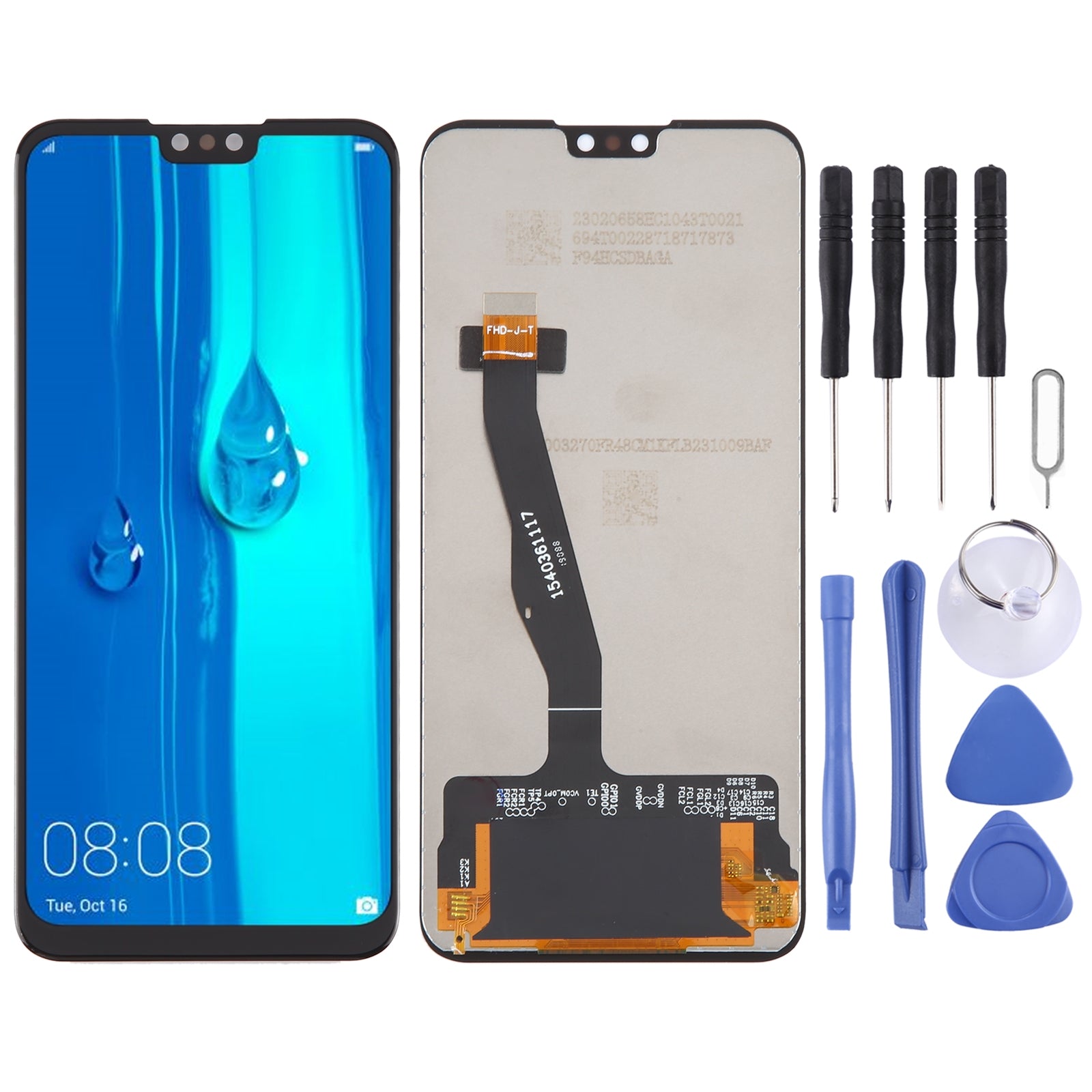 For Huawei Y8s LCD Screen with Digitizer Full Assembly