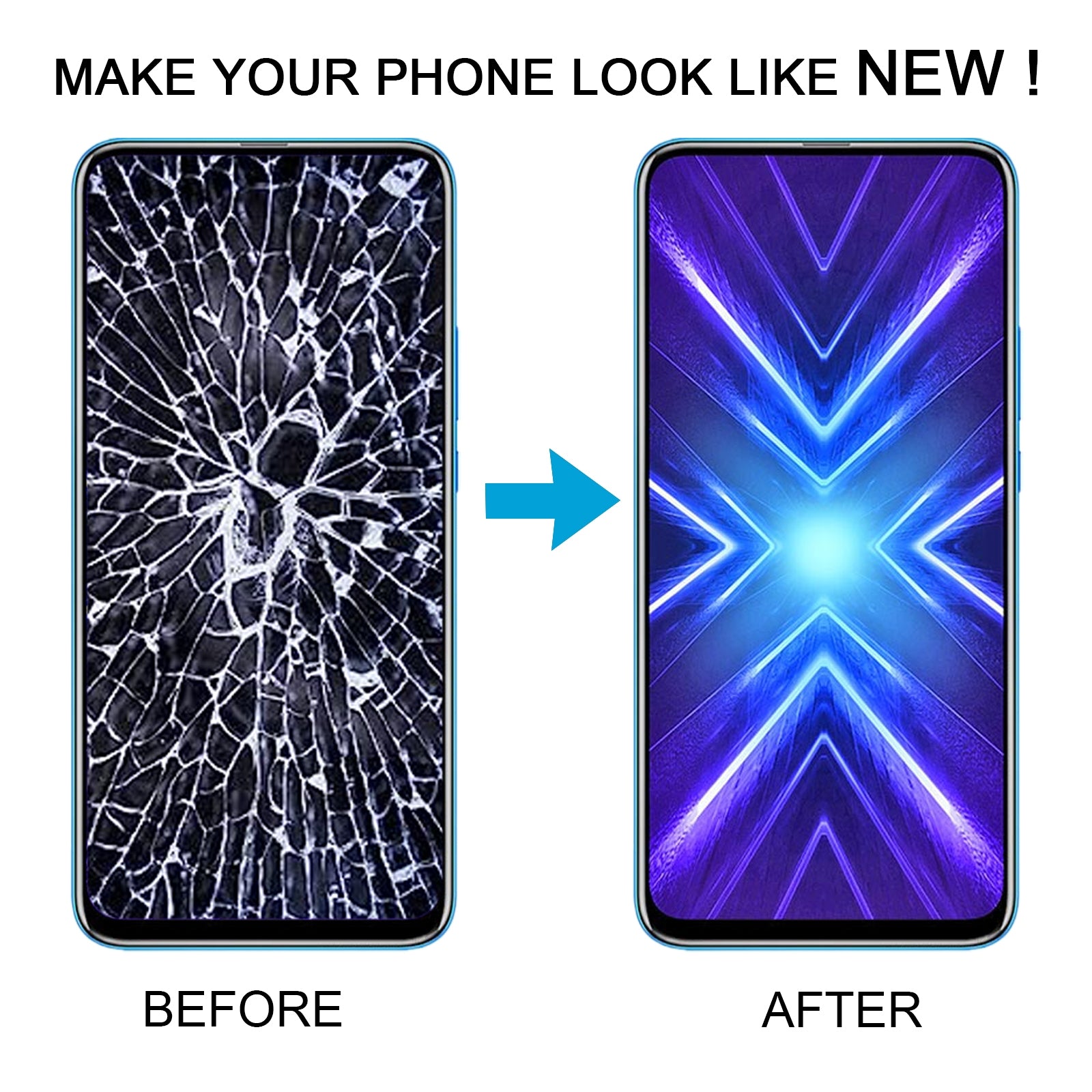 For Huawei Y9s LCD Screen with Digitizer Full Assembly