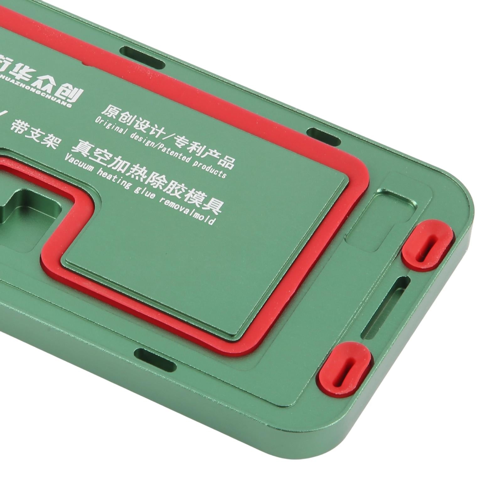 For iPhone 16 Pro Max LCD Screen Frame Vacuum Heating Glue Removal Mold with Holder