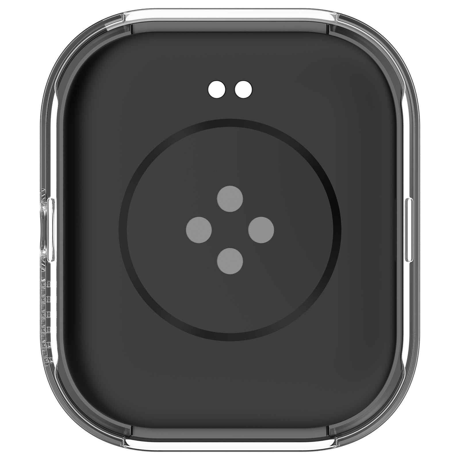 For CMF Watch Pro D395 PC + Tempered Film Integrated Watch Protective Case(Transparent)