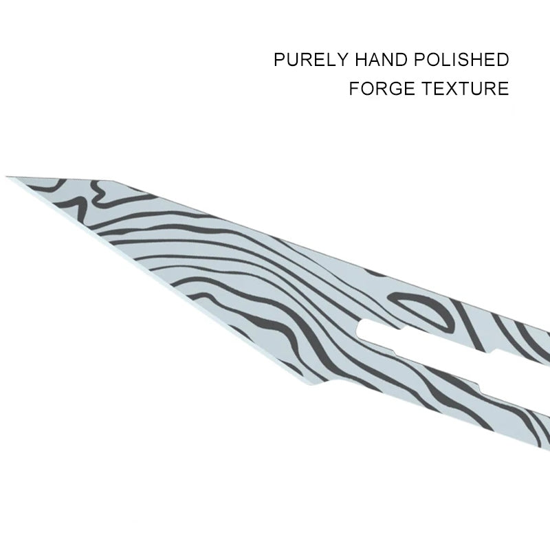 5pcs DP-18 Hand Polished Non-Magnetic 1 Blade