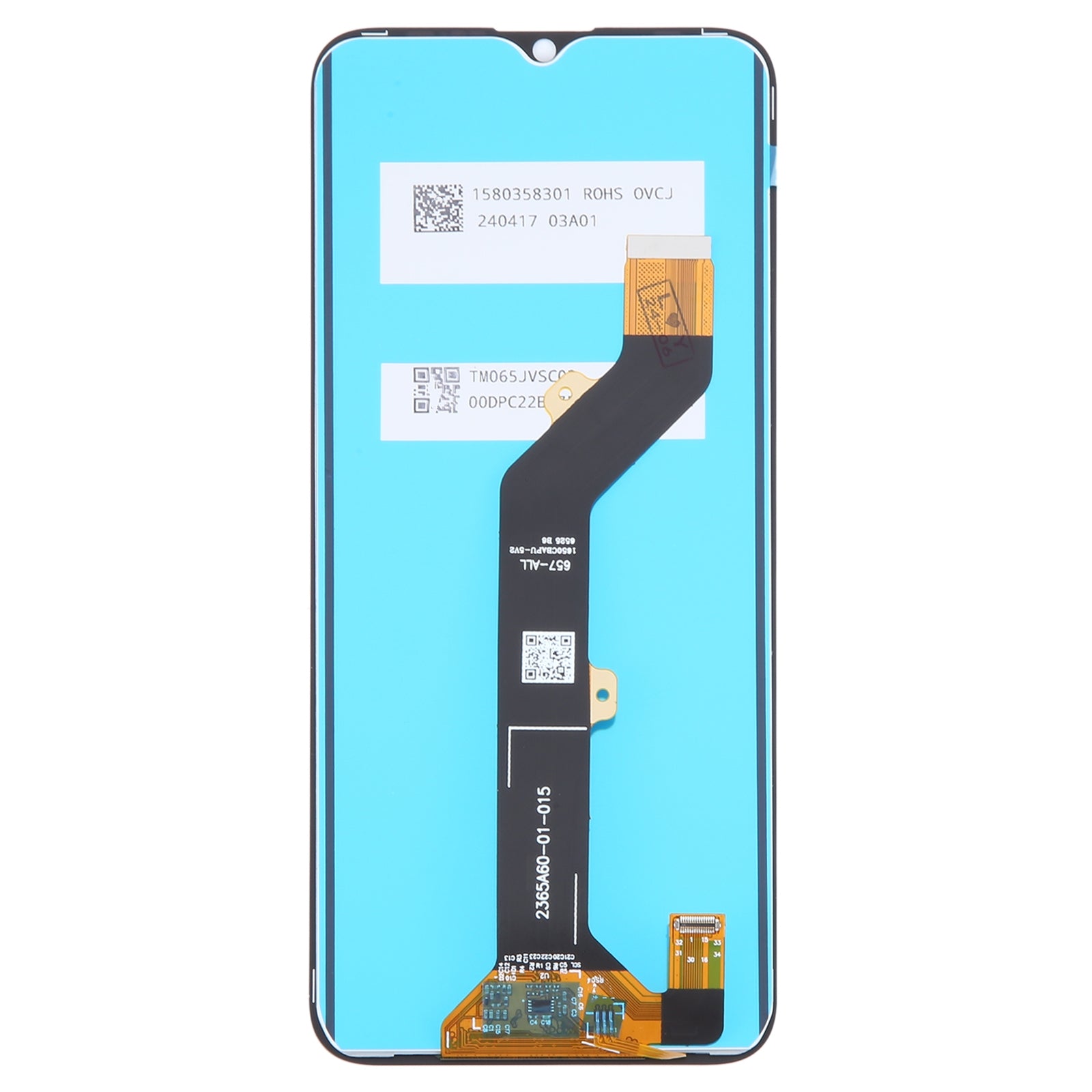 For itel Vision 2S OEM LCD Screen with Digitizer Full Assembly