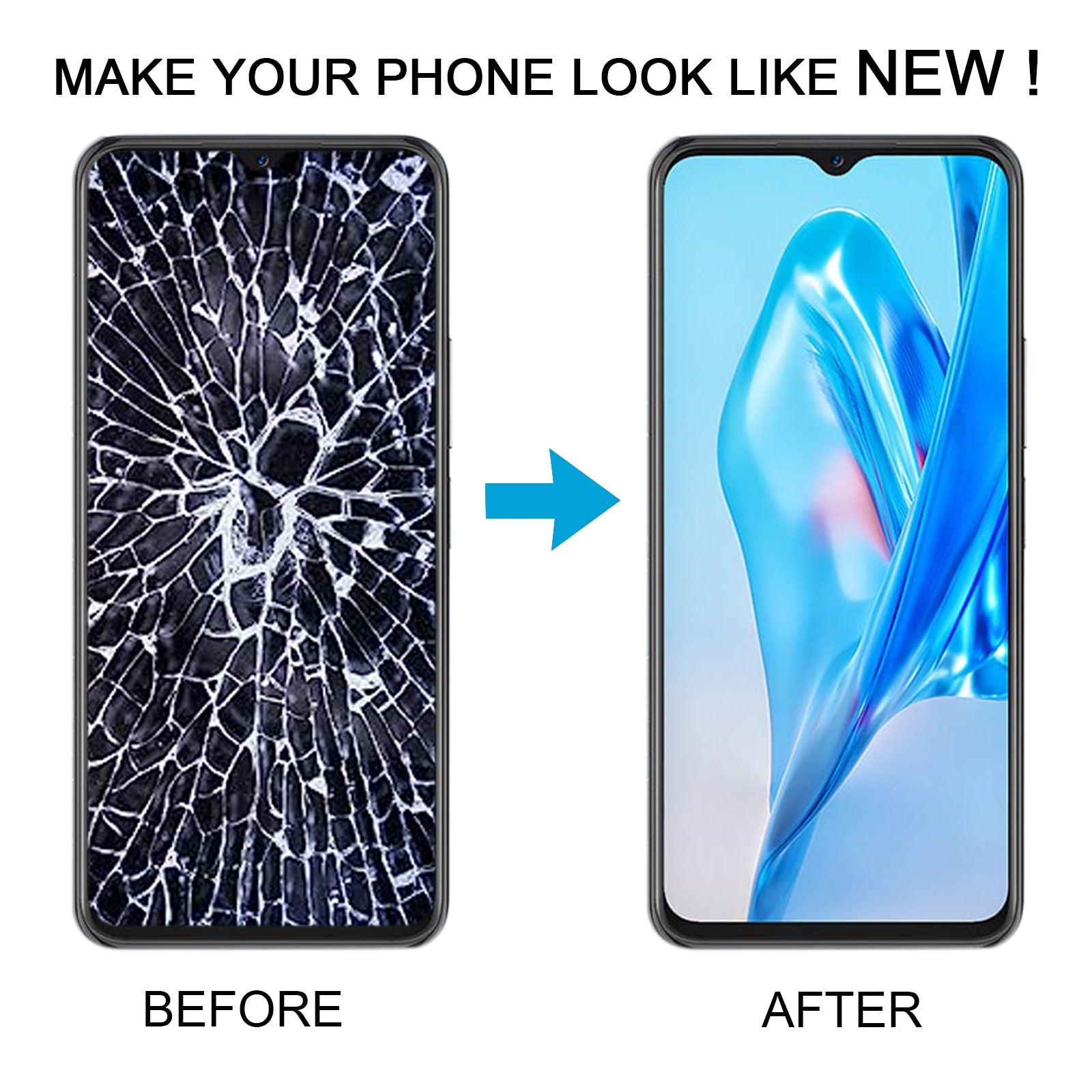 For itel S18 Pro OEM LCD Screen with Digitizer Full Assembly