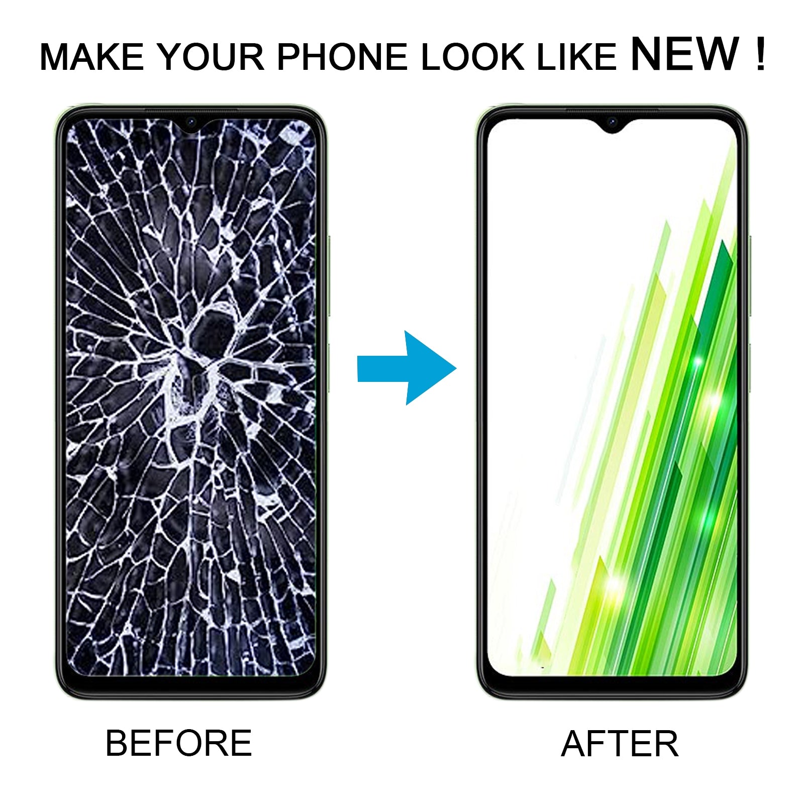 For itel P55 5G OEM LCD Screen with Digitizer Full Assembly