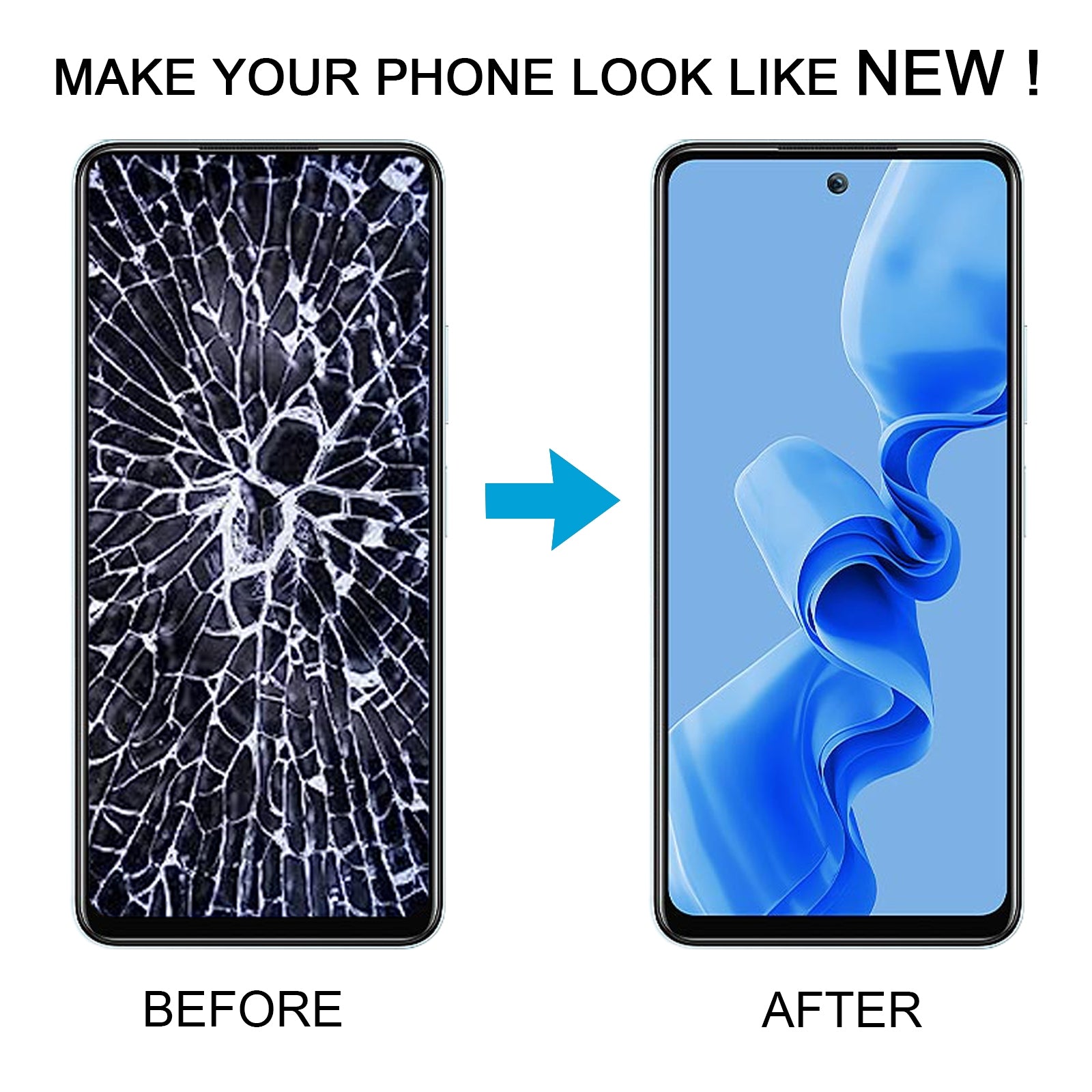 For itel S24 OEM LCD Screen with Digitizer Full Assembly