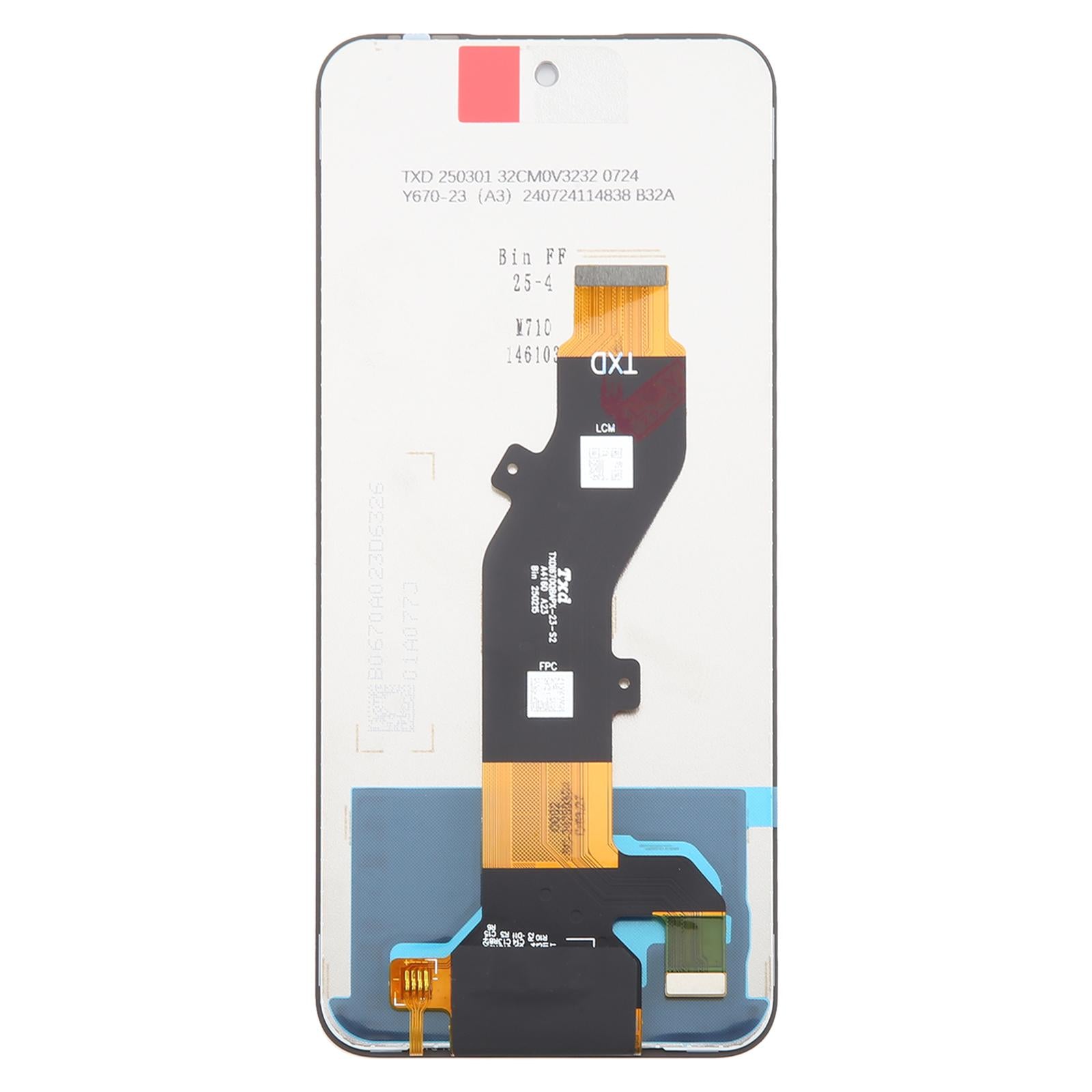 For itel P65 OEM LCD Screen with Digitizer Full Assembly