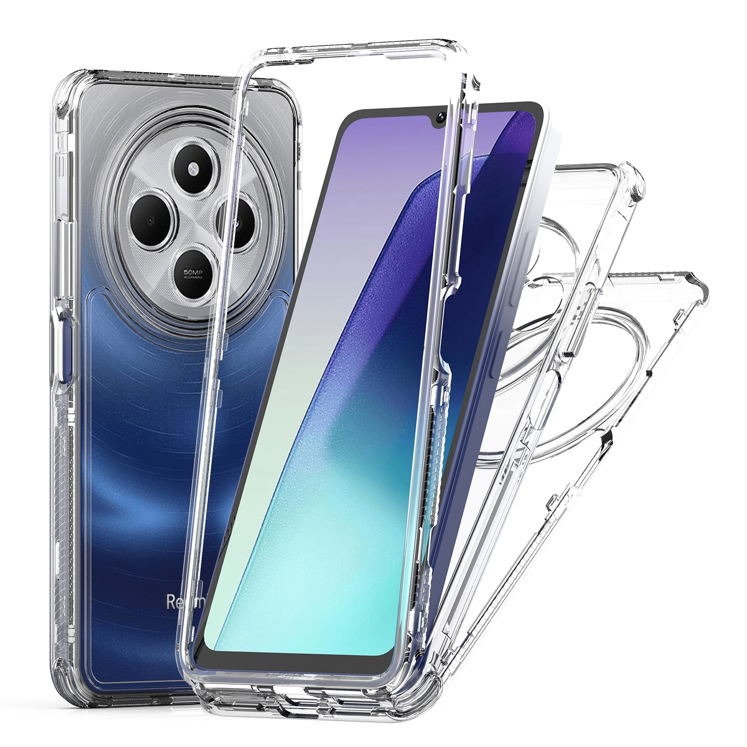 For Redmi 14C 4G Acrylic Transparent Phone Case