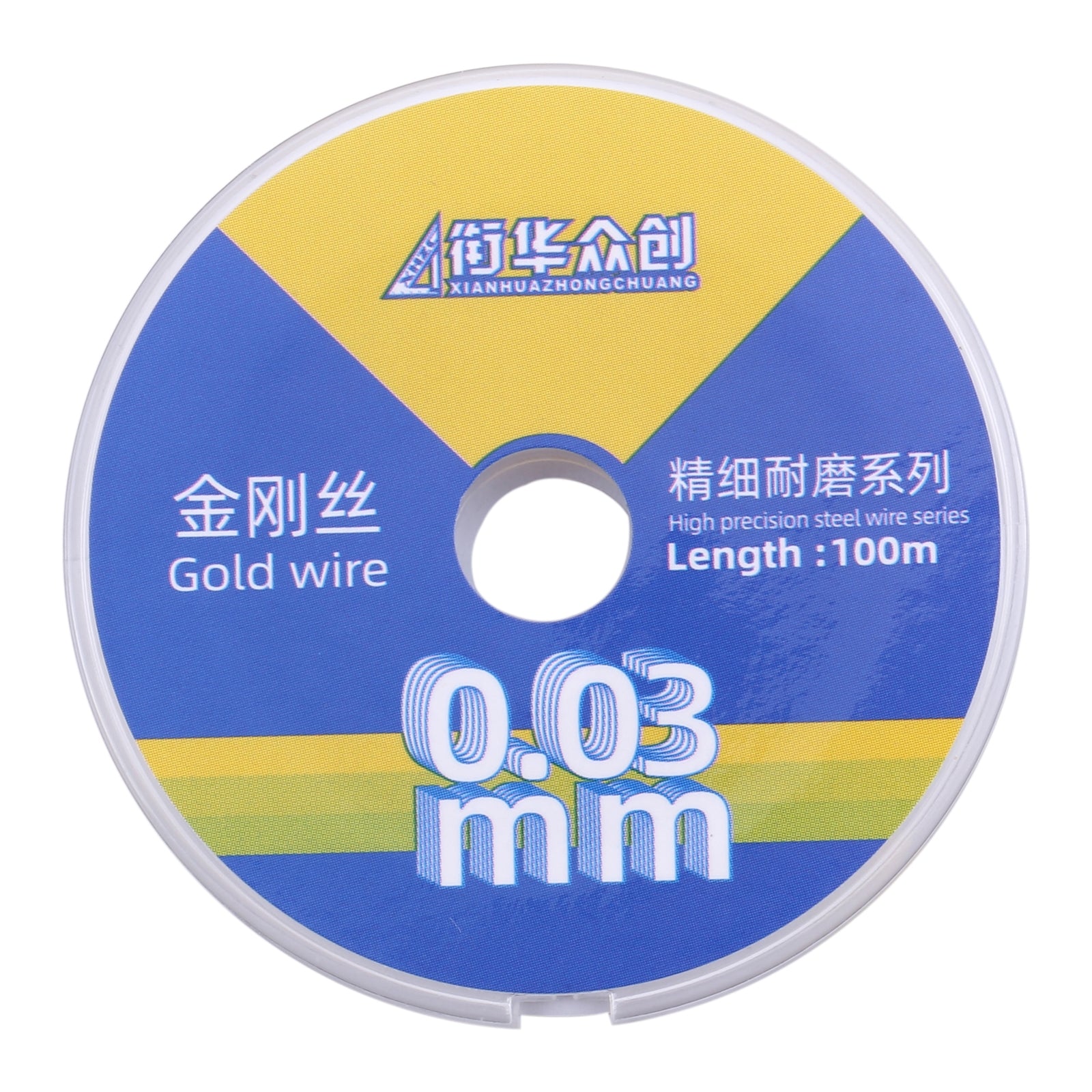 0.03mm x 100m Curved LCD Screen Separation Diamond Wire
