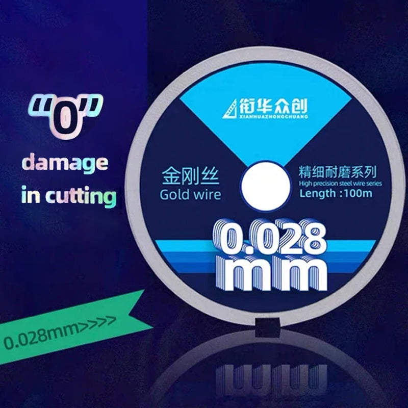 0.06mm x 100m Straight LCD Screen Separation Diamond Wire