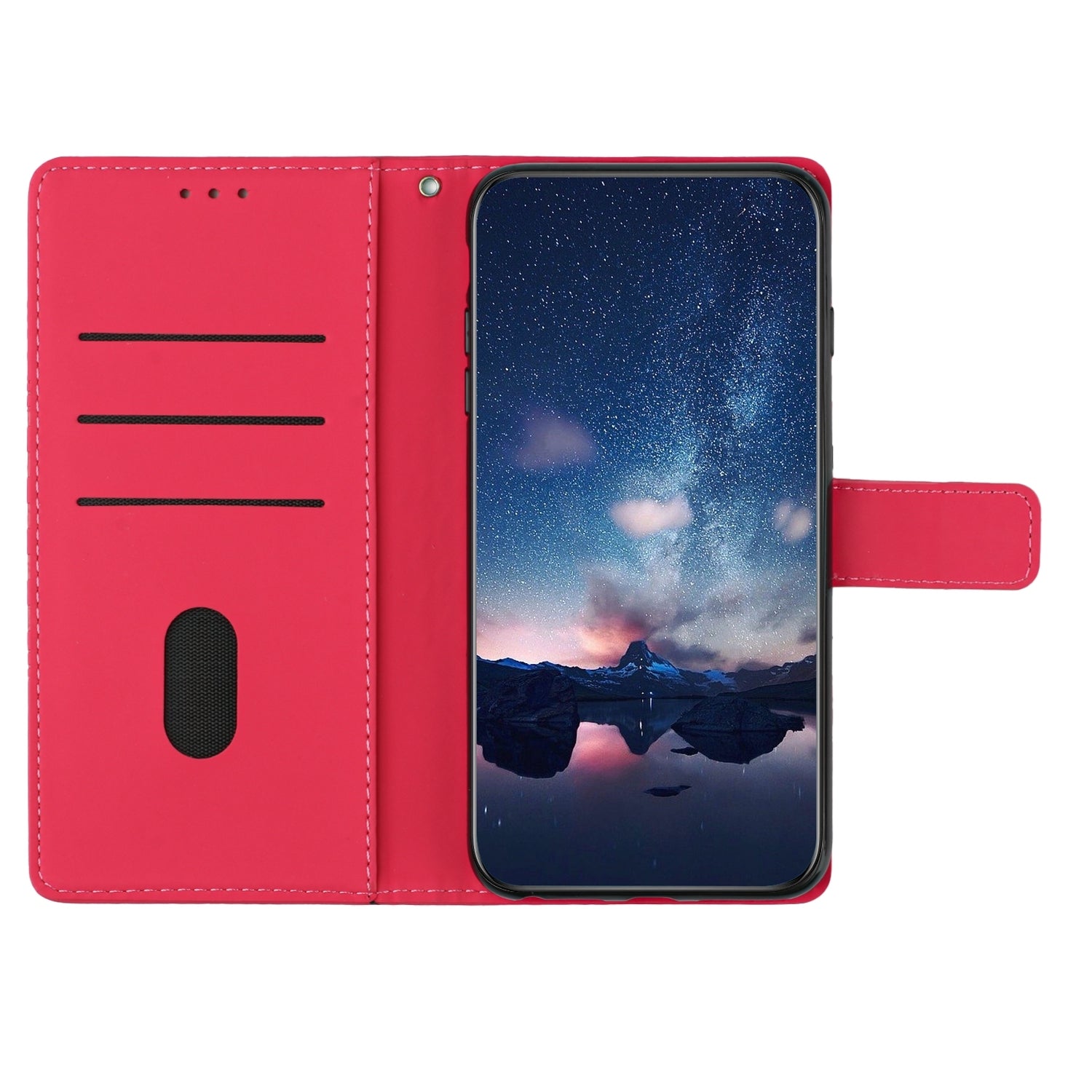 For Redmi 14C 4G Diamond Embossed Skin Feel Leather Phone Case(Red)