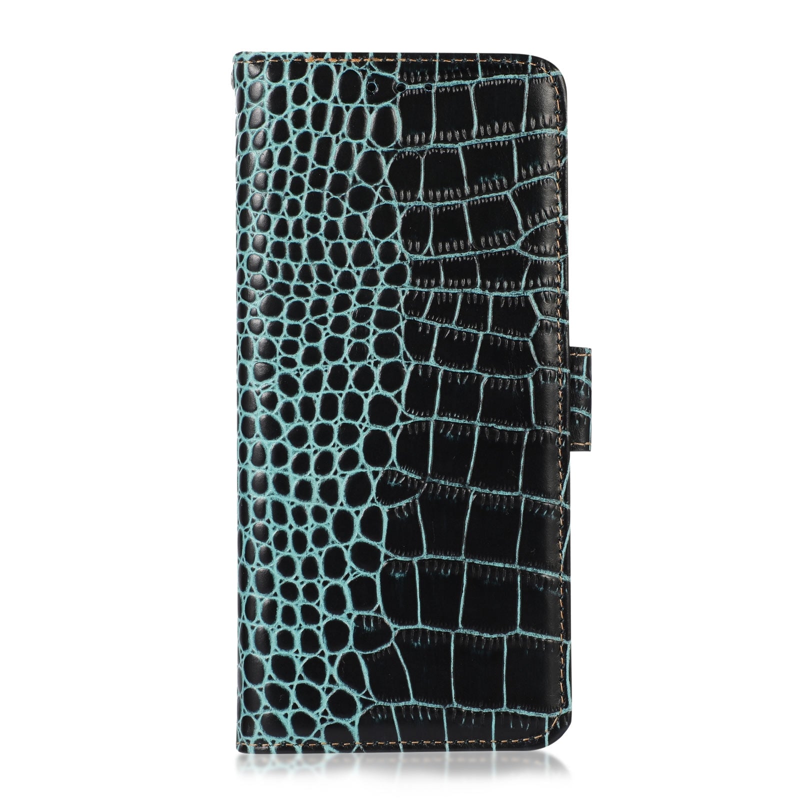 For Redmi 14C 4G Crocodile Top Layer Cowhide Leather Phone Case(Green)