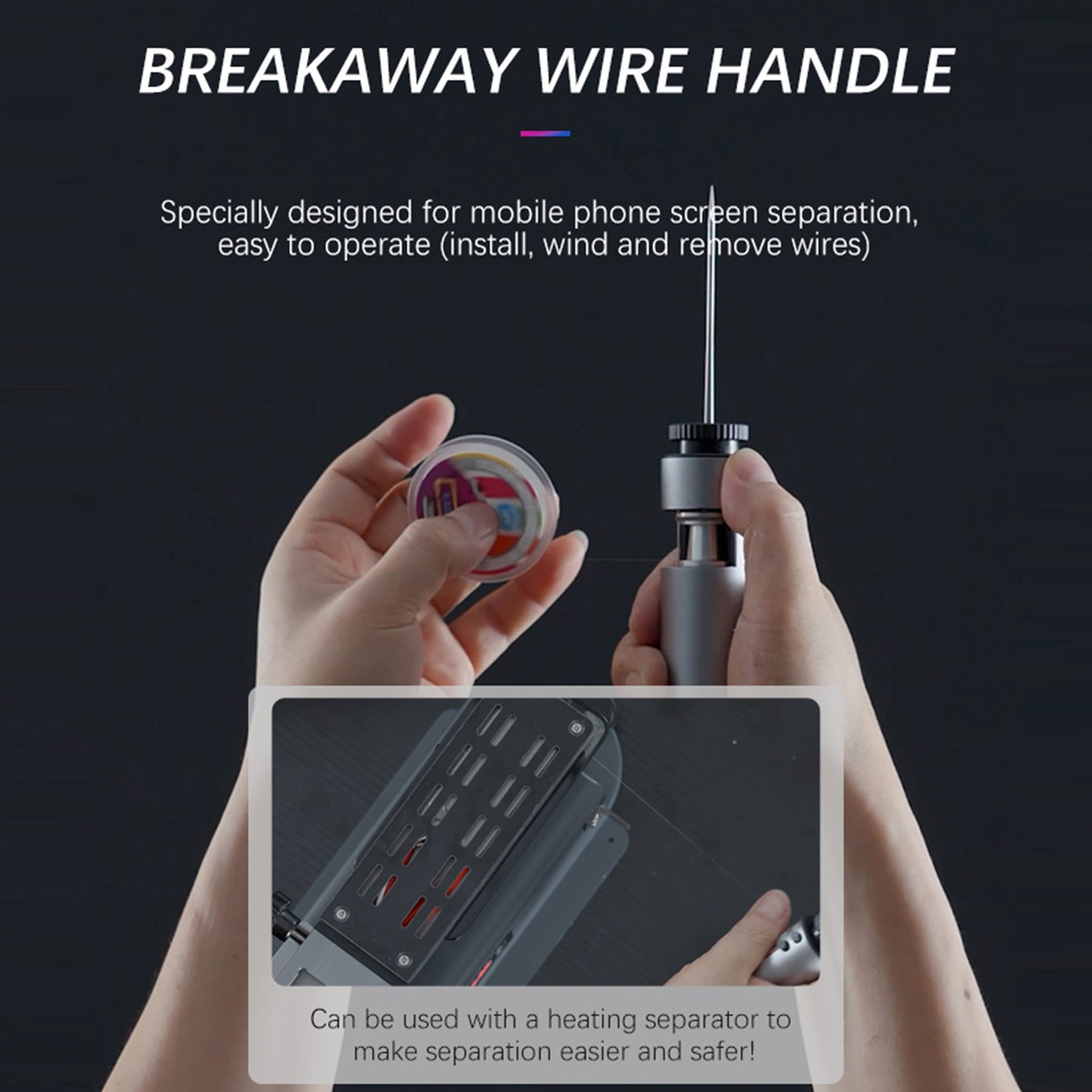 002 2 in 1 Electric OCA Glue Remover Machine, Plug:US Plug