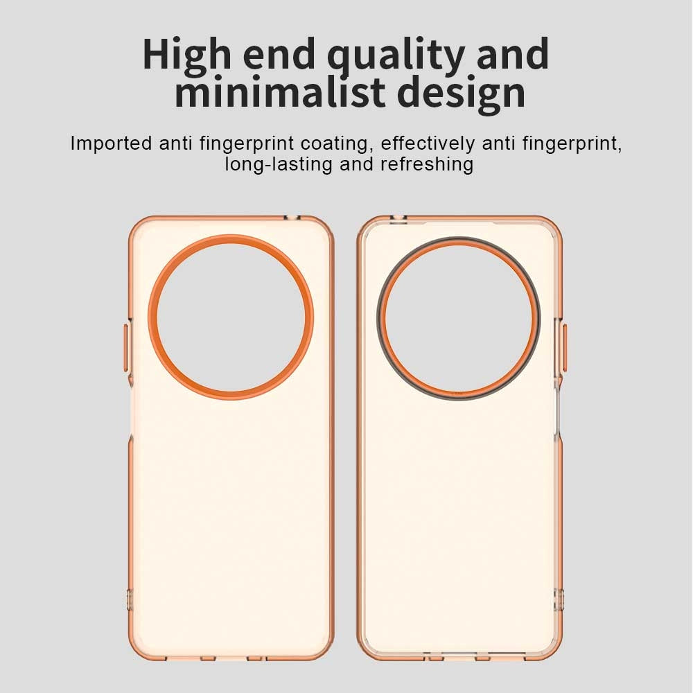 For Redmi 14C 4G Candy PC Hybrid TPU Shockproof Phone Case(Orange)